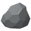 A chunk of mineral ore